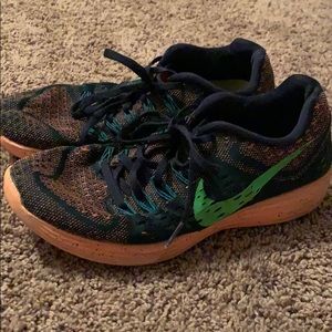 nike color running shoes